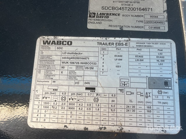 2019 Lawrence David GRP Double Deck T/A (Unused) Van Trailer - Remolque caja cerrada: foto 1 2019 Lawrence David GRP Double Deck T/A (Unused) Van Trailer - Remolque caja cerrada: foto 1