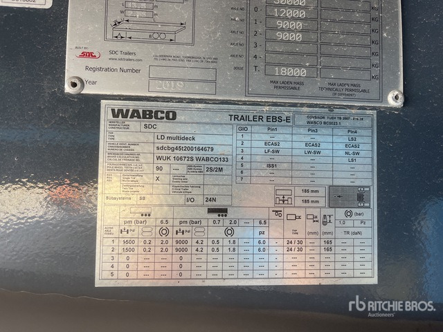 2019 Lawrence David GRP Double Deck T/A (Unused) Van Trailer - Remolque caja cerrada: foto 4 2019 Lawrence David GRP Double Deck T/A (Unused) Van Trailer - Remolque caja cerrada: foto 4