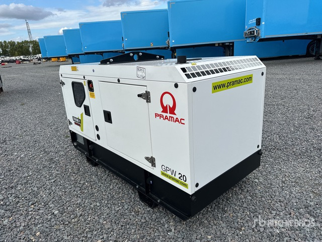 2024 Pramac GPW20P/FS5 20 kVA Skid-Mounted (Unused) Generator Set - Generador industriale: foto 3 2024 Pramac GPW20P/FS5 20 kVA Skid-Mounted (Unused) Generator Set - Generador industriale: foto 3