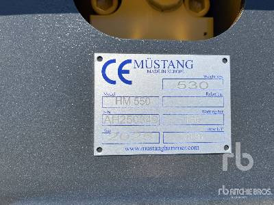 MUSTANG HM550 (Unused) - Martillo hidráulico: foto 5 MUSTANG HM550 (Unused) - Martillo hidráulico: foto 5
