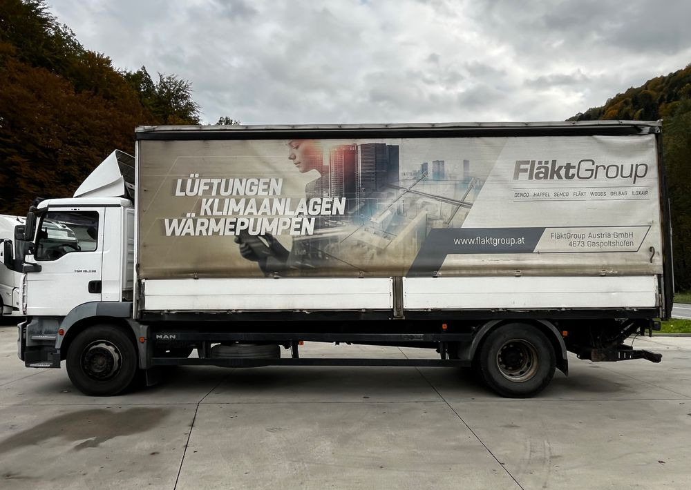 MAN TGM 18.330 4x2 // Zabudowa Burtowa // Manual // Specjalny // Ładowność 9600kg // - Camión lona: foto 5 MAN TGM 18.330 4x2 // Zabudowa Burtowa // Manual // Specjalny // Ładowność 9600kg // - Camión lona: foto 5