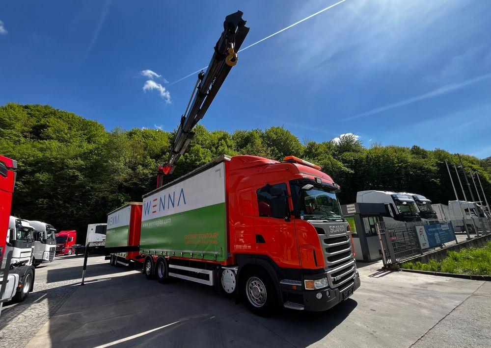 Scania G420 // Tandem // HDS Palfinger 18002 EH // Przyczepa // Oś skrętna podnoszona // Video !!! - Otros maquinaria: foto 2 Scania G420 // Tandem // HDS Palfinger 18002 EH // Przyczepa // Oś skrętna podnoszona // Video !!! - Otros maquinaria: foto 2