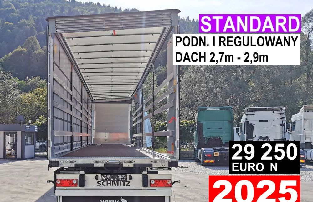 Schmitz Cargobull STANDARD + DACH VARIOS SIMPLE - Semirremolque lona: foto 1 Schmitz Cargobull STANDARD + DACH VARIOS SIMPLE - Semirremolque lona: foto 1