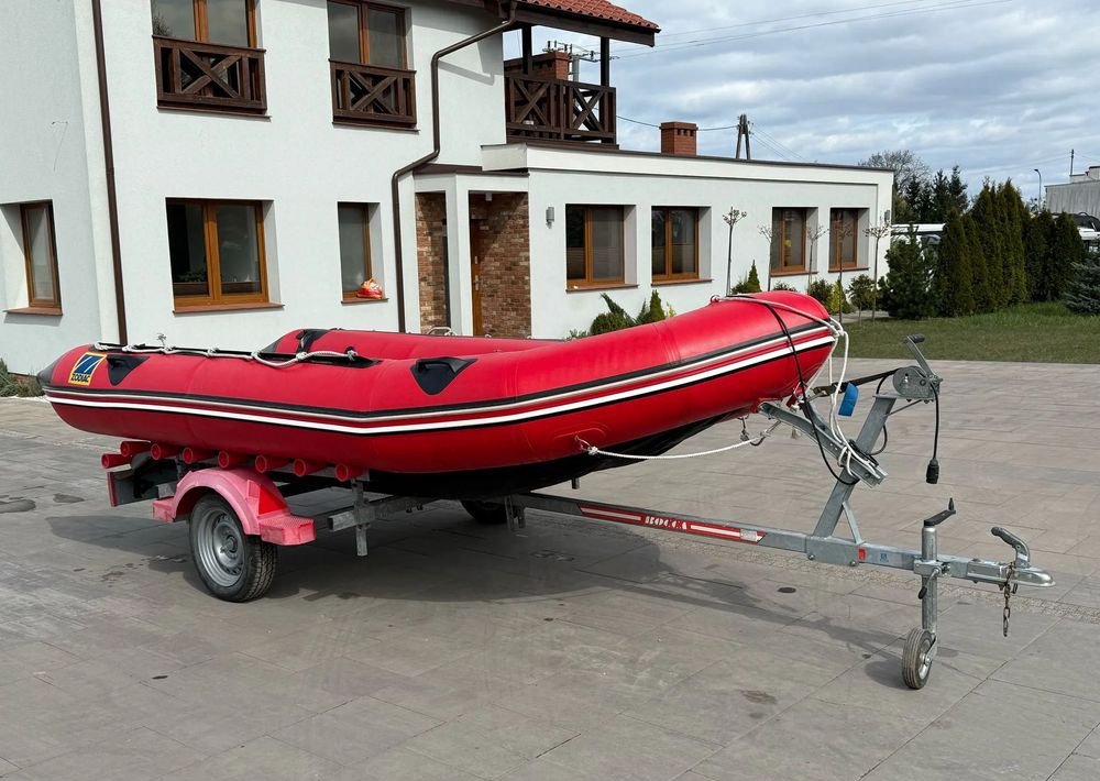 Inny Przyczepa podłodziowa Rocca R271PM Ponton Zodiac MK 2 Futura S - Remolque para barco: foto 1 Inny Przyczepa podłodziowa Rocca R271PM Ponton Zodiac MK 2 Futura S - Remolque para barco: foto 1