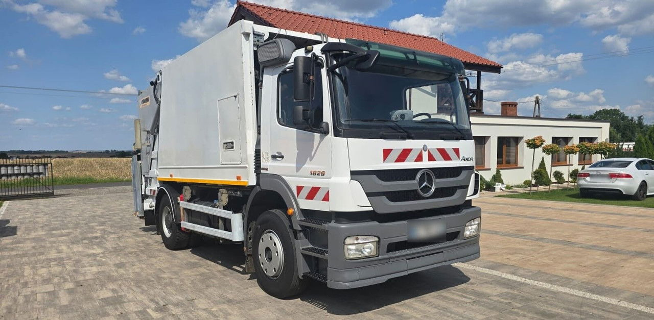 Mercedes-Benz Axor 1829 Śmieciarka Faun VR3 TR2 Tylko 106 TYŚ Przebiegu Automa - Camión de basura: foto 1 Mercedes-Benz Axor 1829 Śmieciarka Faun VR3 TR2 Tylko 106 TYŚ Przebiegu Automa - Camión de basura: foto 1