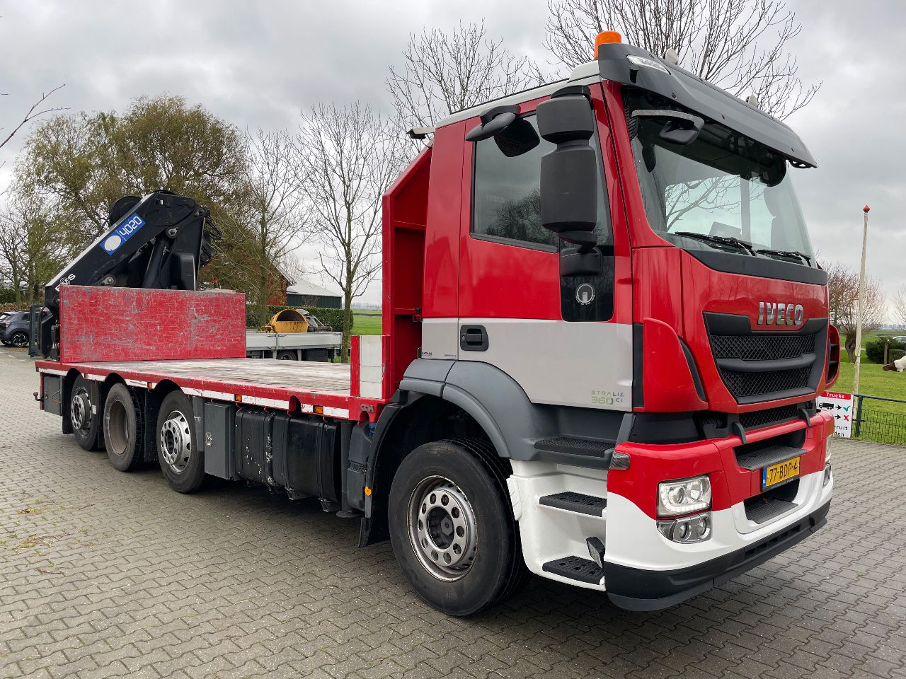 Camión grúa Iveco Stralis 360 with HMF 4020 K5 crane: foto 7 Camión grúa Iveco Stralis 360 with HMF 4020 K5 crane: foto 7