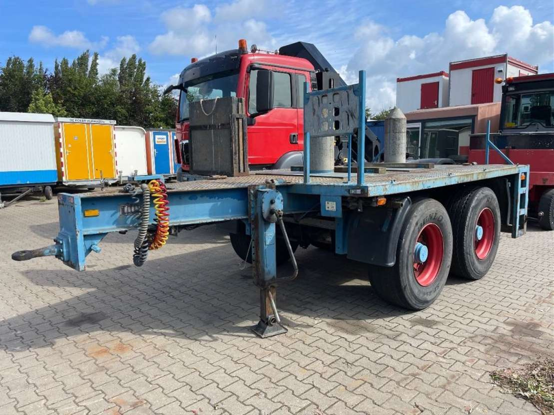 Remolque plataforma/ Caja abierta Lintrailers 18 tons ballastrailer nieuwe APK: foto 1