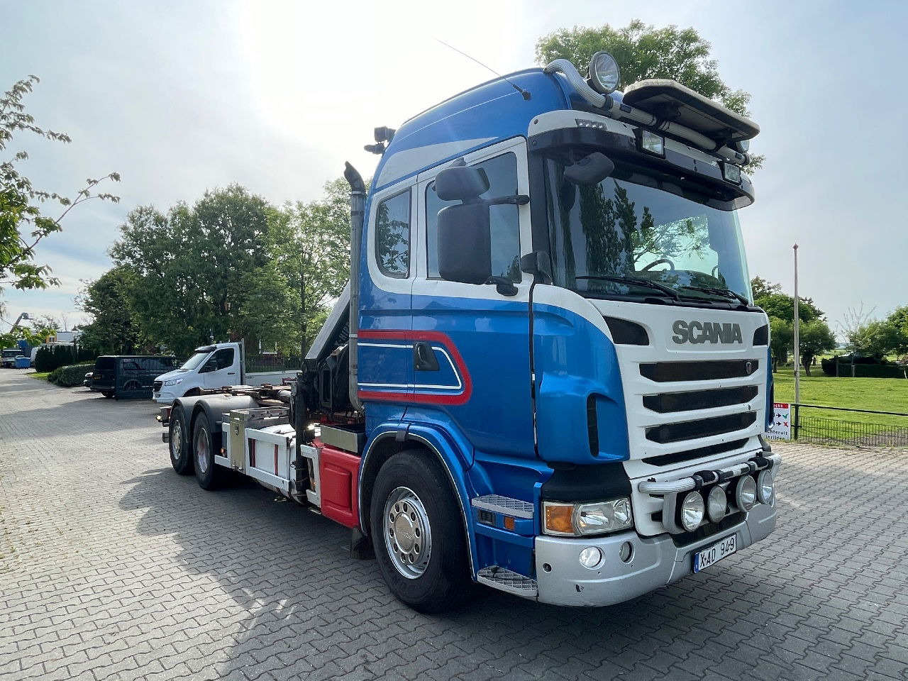 Scania R480 - Camión portacontenedore/ Intercambiable, Camión grúa: foto 5 Scania R480 - Camión portacontenedore/ Intercambiable, Camión grúa: foto 5