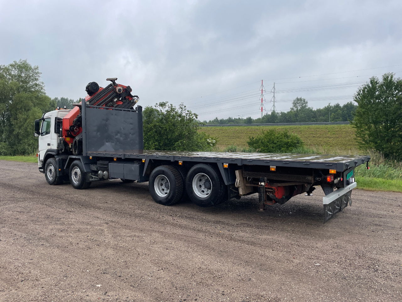 Volvo FM 12.420 with palfinger PK56002 with jib and winch, excellent condition - Camión grúa: foto 5 Volvo FM 12.420 with palfinger PK56002 with jib and winch, excellent condition - Camión grúa: foto 5