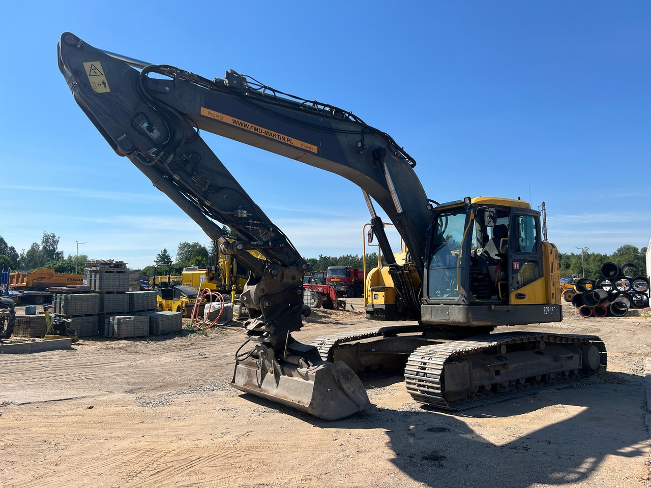 Excavadora de cadenas Volvo ECR235: foto 8