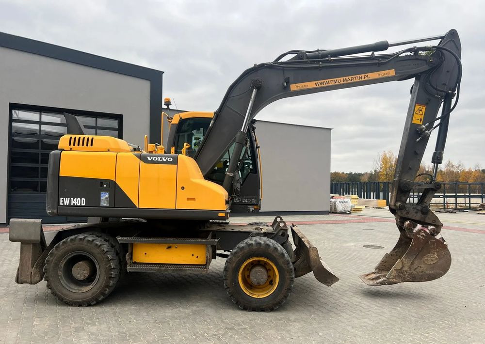 Excavadora de ruedas Volvo EW140D: foto 7