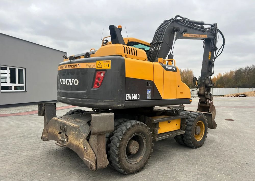 Excavadora de ruedas Volvo EW140D: foto 6
