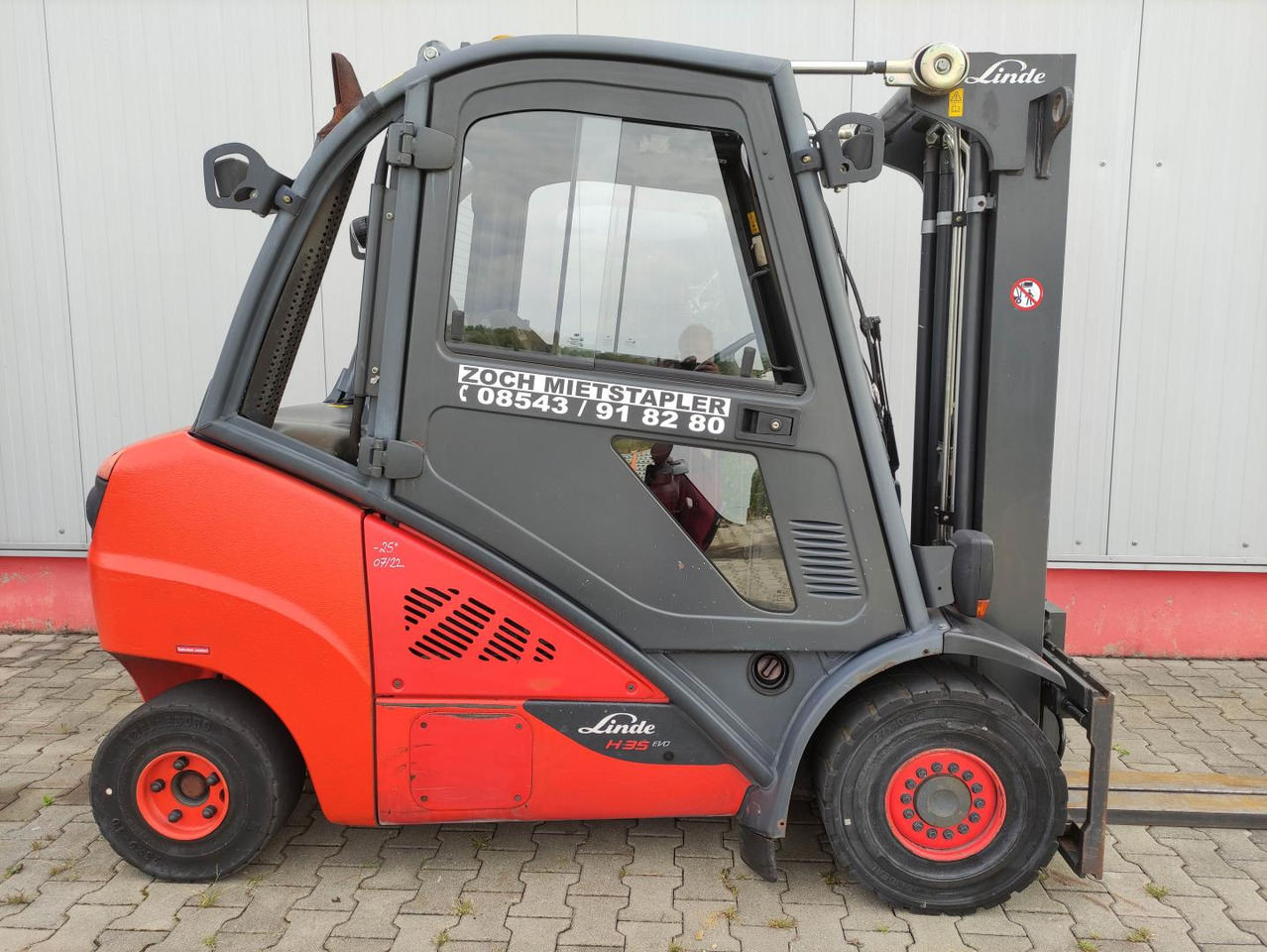 Linde H35D-02-393-EVO - Carretilla elevadora diésel: foto 2 Linde H35D-02-393-EVO - Carretilla elevadora diésel: foto 2