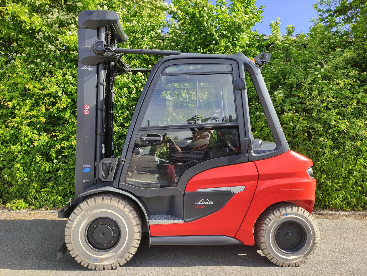 Linde H50D-1204 - Carretilla elevadora diésel: foto 1 Linde H50D-1204 - Carretilla elevadora diésel: foto 1