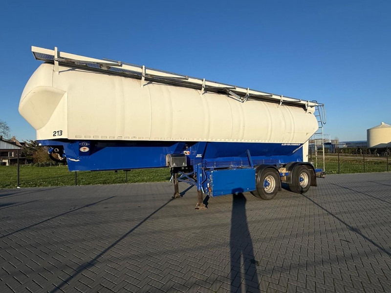 Feldbinder EUT 45.2 VERWEEG TRAILER, CITY, ACHTERAS GESTUURD, 45,2 KUUB, 7 VAKKEN. - Semirremolque cisterna: foto 3 Feldbinder EUT 45.2 VERWEEG TRAILER, CITY, ACHTERAS GESTUURD, 45,2 KUUB, 7 VAKKEN. - Semirremolque cisterna: foto 3