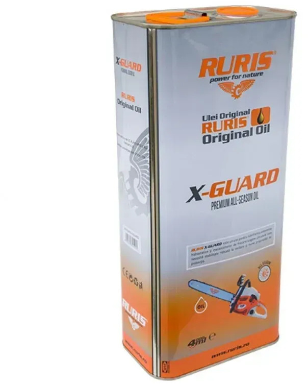 Olej łańcuchowy RURIS X-GUARD 4l - Aceite de motor/ Producto para el cuidado del coche: foto 1 Olej łańcuchowy RURIS X-GUARD 4l - Aceite de motor/ Producto para el cuidado del coche: foto 1