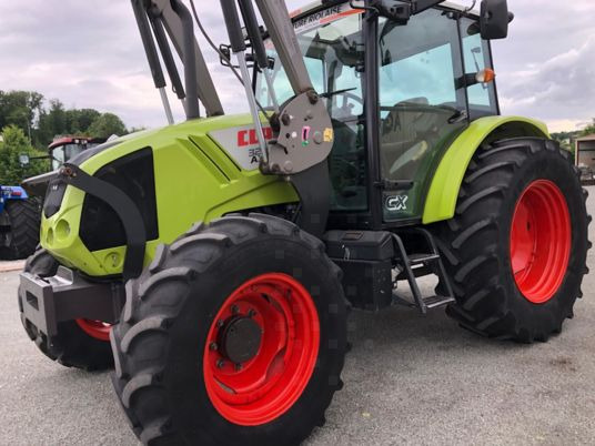 Claas AXOS 320 CX tracteur + chargeur Mailleux MX T408 - Tractor: foto 3 Claas AXOS 320 CX tracteur + chargeur Mailleux MX T408 - Tractor: foto 3
