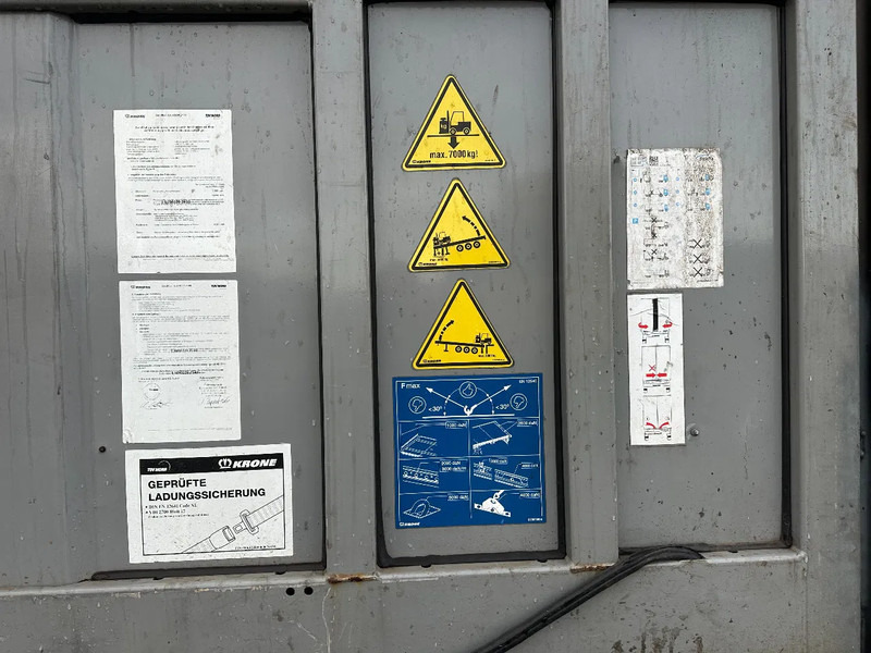 Semirremolque lona Krone SD Schuifzeil -Dak / SAF-Disc / Apk: foto 20