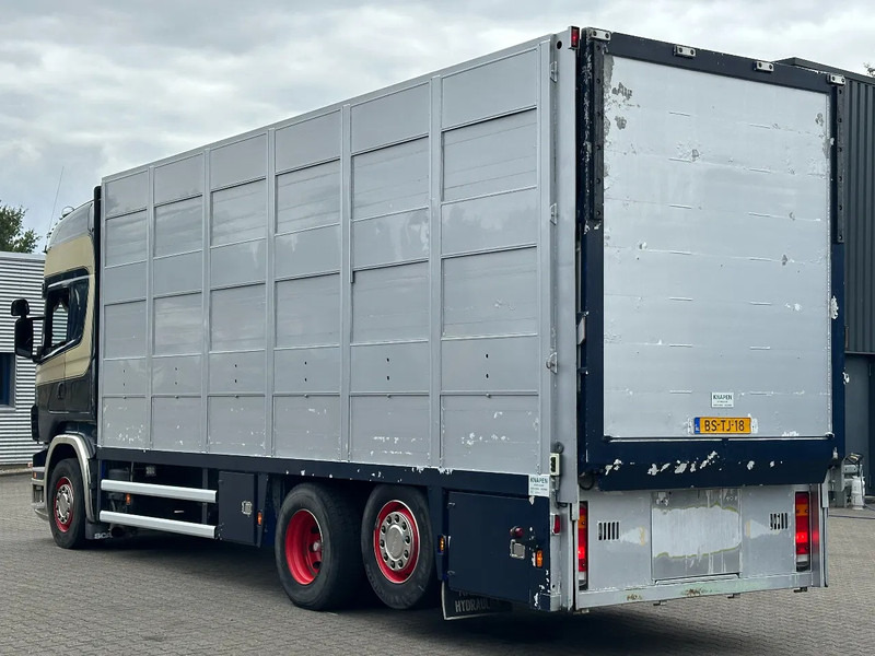 Scania R420 6x2 Topline / 3 Stock Animal Transport / Retarder / Euro 5 - Camión transporte de ganado: foto 4 Scania R420 6x2 Topline / 3 Stock Animal Transport / Retarder / Euro 5 - Camión transporte de ganado: foto 4
