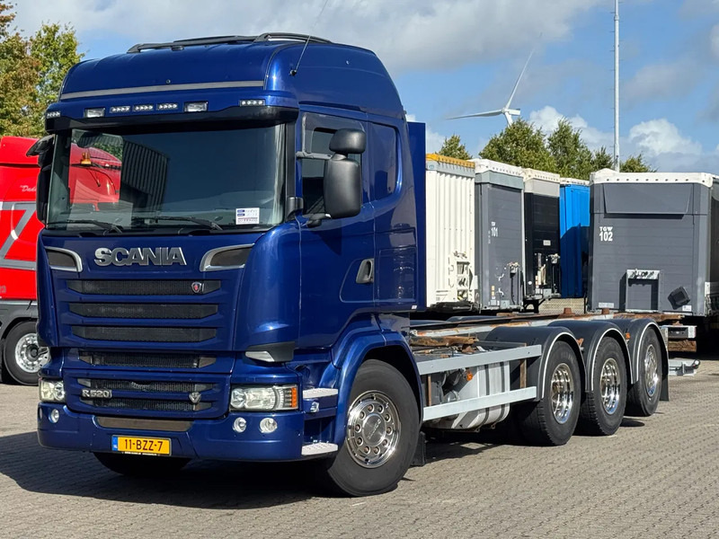 Scania R520 V8 8x4*4 Retarder / BDF / Full Air / Euro 6 - Camión portacontenedore/ Intercambiable: foto 1 Scania R520 V8 8x4*4 Retarder / BDF / Full Air / Euro 6 - Camión portacontenedore/ Intercambiable: foto 1