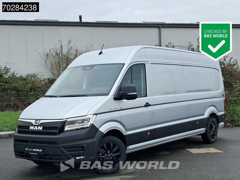 MAN TGE 3.180 Neu! Automatik 2025 Modell L4H3 AHK LED ACC Navi Klima Kamera Parkensensoren Euro6 L3H2 15m3 A/C Towbar - Furgón: foto 1 MAN TGE 3.180 Neu! Automatik 2025 Modell L4H3 AHK LED ACC Navi Klima Kamera Parkensensoren Euro6 L3H2 15m3 A/C Towbar - Furgón: foto 1