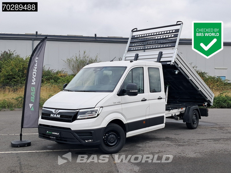 MAN TGE 3.180 Neu! Dreiseitenkipper Automatik 180PS LED Klima Tempomat 2,5t AHK Euro6 Kipper 10m3 A/C Towbar Cruise control - Furgoneta basculante: foto 1 MAN TGE 3.180 Neu! Dreiseitenkipper Automatik 180PS LED Klima Tempomat 2,5t AHK Euro6 Kipper 10m3 A/C Towbar Cruise control - Furgoneta basculante: foto 1