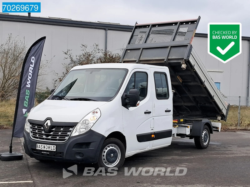 Renault Master Dreiseiten-Kipper Doka Klima 3,5t Kieper m3 A/C Double cabin - Furgoneta basculante: foto 1 Renault Master Dreiseiten-Kipper Doka Klima 3,5t Kieper m3 A/C Double cabin - Furgoneta basculante: foto 1