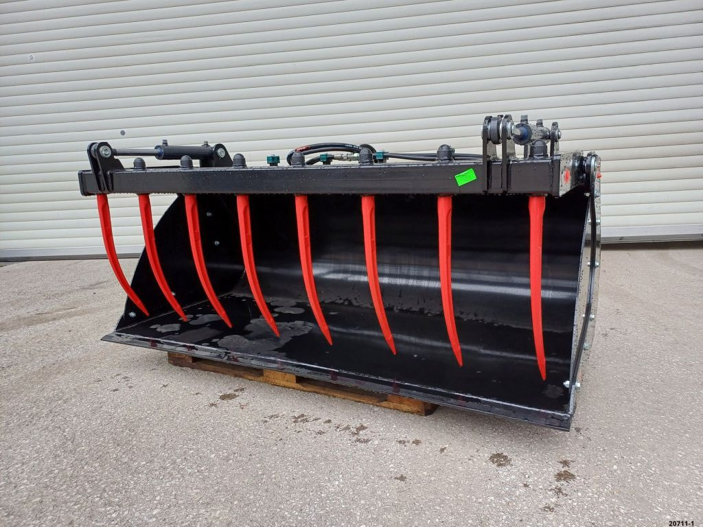 Stekro Euro Greifschaufel Mini 130cm (20711) - Cazo cargador para Maquinaria agrícola: foto 1 Stekro Euro Greifschaufel Mini 130cm (20711) - Cazo cargador para Maquinaria agrícola: foto 1