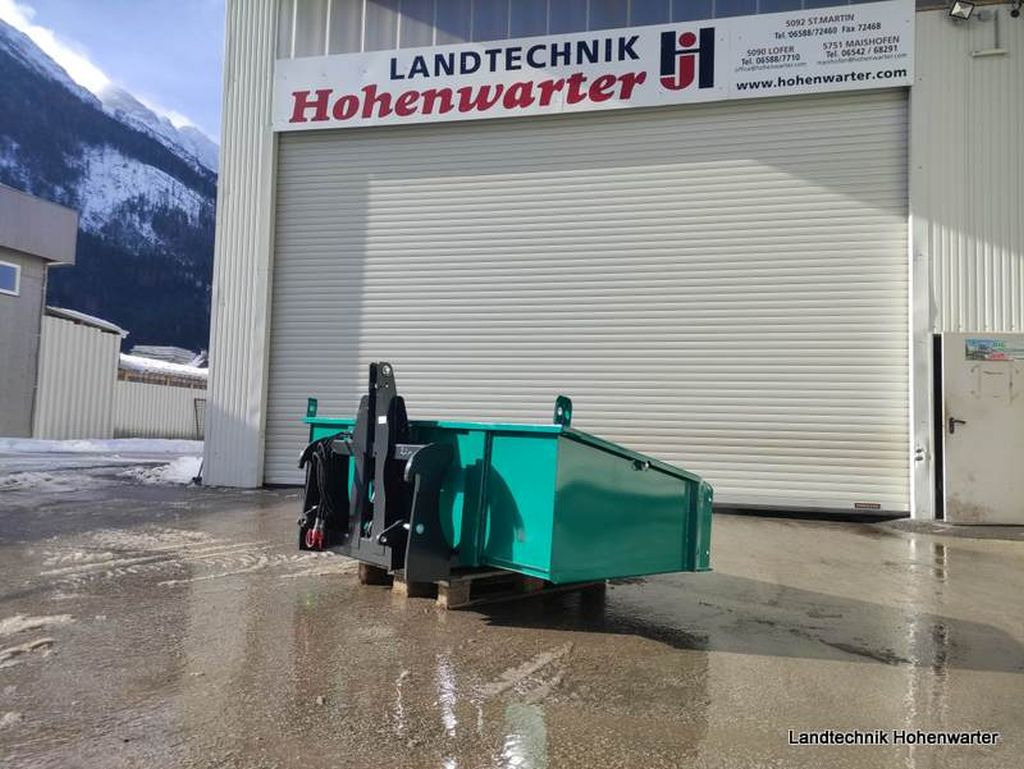 Stekro Kippmulde Hydraulisch 2,0m x 1,1m Dreipunkt und EURO-Aufnahme (14716) - Cazo para Tractor: foto 1 Stekro Kippmulde Hydraulisch 2,0m x 1,1m Dreipunkt und EURO-Aufnahme (14716) - Cazo para Tractor: foto 1