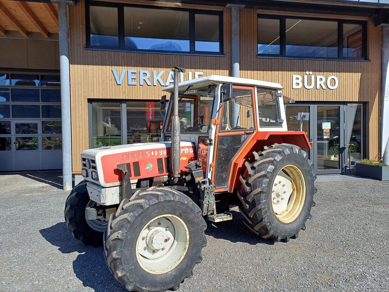 Steyr 8065 A (22836) - Tractor: foto 1 Steyr 8065 A (22836) - Tractor: foto 1