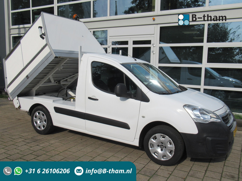 Furgoneta basculante Peugeot Partner 122 1.6 BlueHDi L2Pr Veegvuilkipper Tipper: foto 1