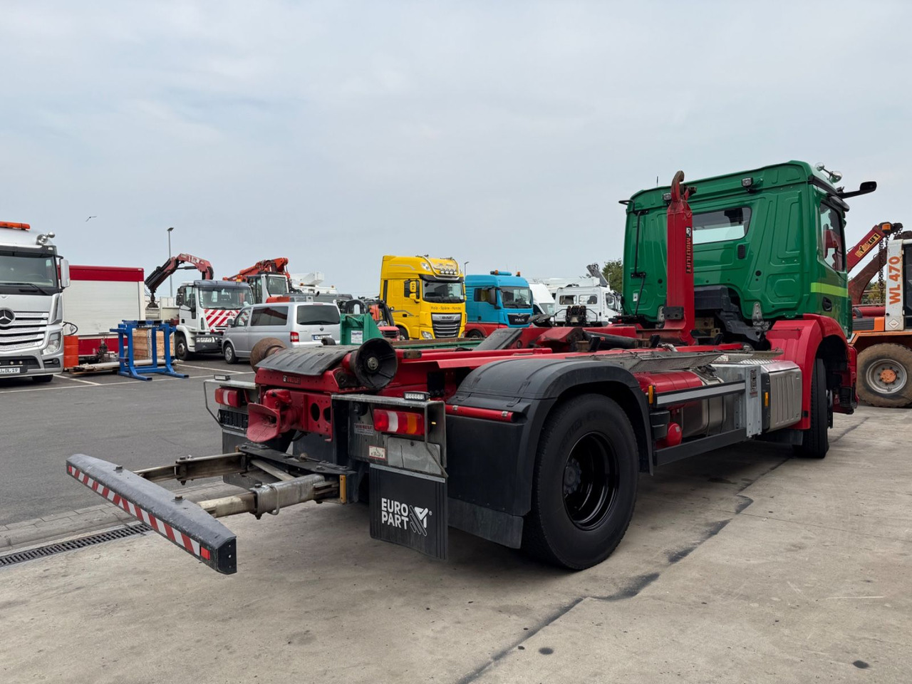 Mercedes-Benz Arocs 1836/10,7L/Hiab Ultima 14S/4x2/Autom./Top - Camión multibasculante: foto 5 Mercedes-Benz Arocs 1836/10,7L/Hiab Ultima 14S/4x2/Autom./Top - Camión multibasculante: foto 5