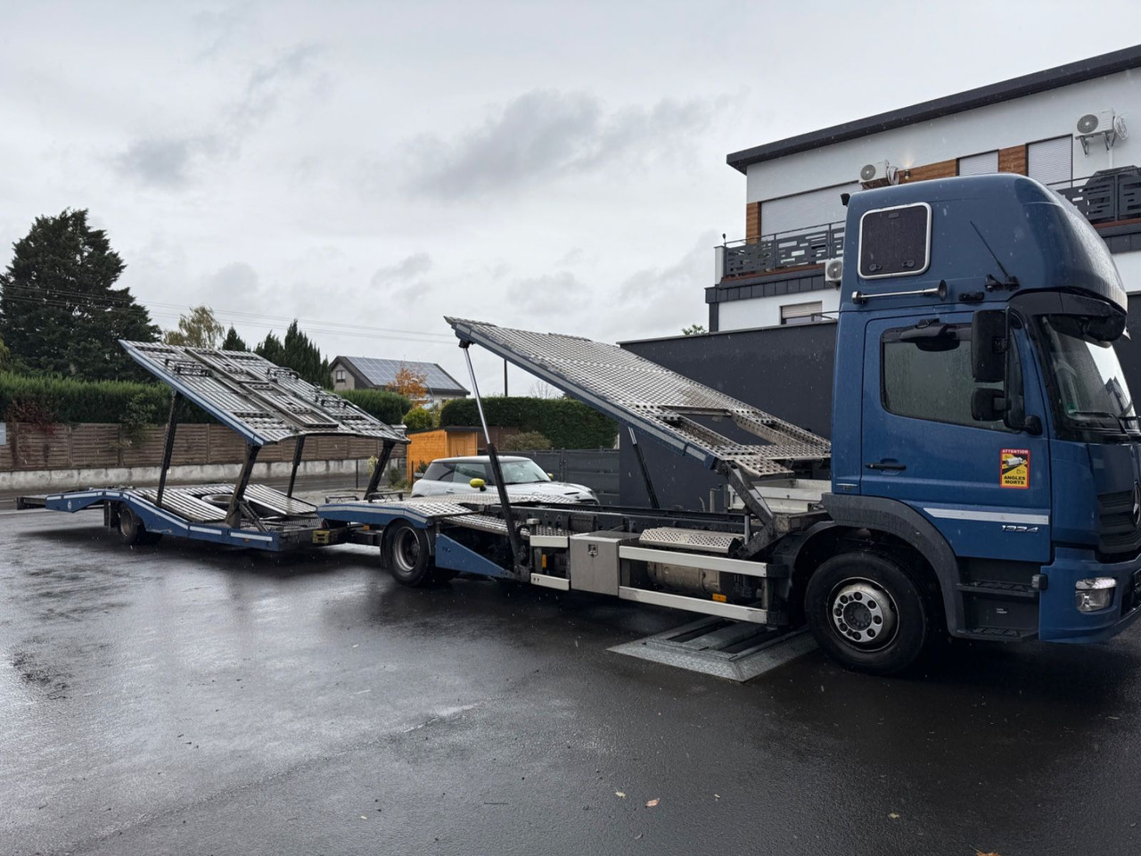 Mercedes-Benz Atego 1324 FVG 2017, VDI 2700, neuer Atm., Top - Camión portavehículos: foto 1 Mercedes-Benz Atego 1324 FVG 2017, VDI 2700, neuer Atm., Top - Camión portavehículos: foto 1