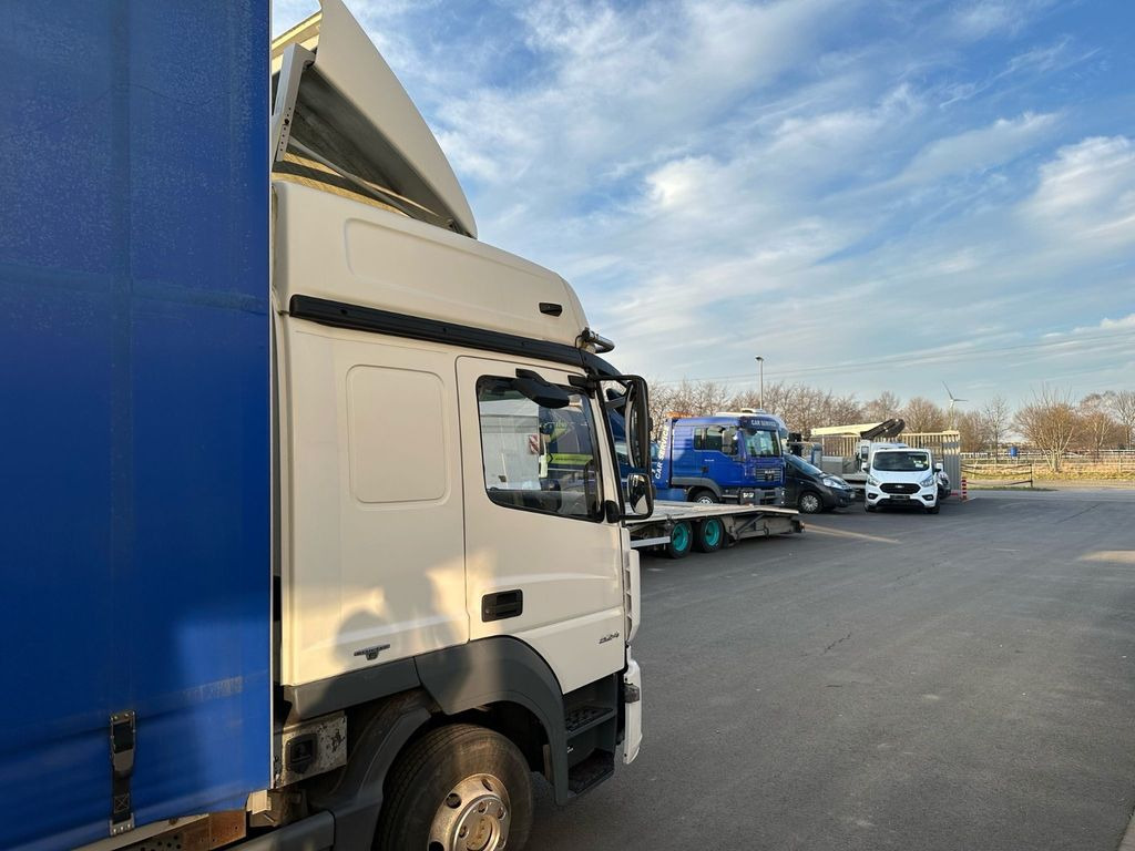 Furgoneta con lona Mercedes-Benz Atego 824 Top-Ausstattung*Pritsche-Plane*Top*: foto 10