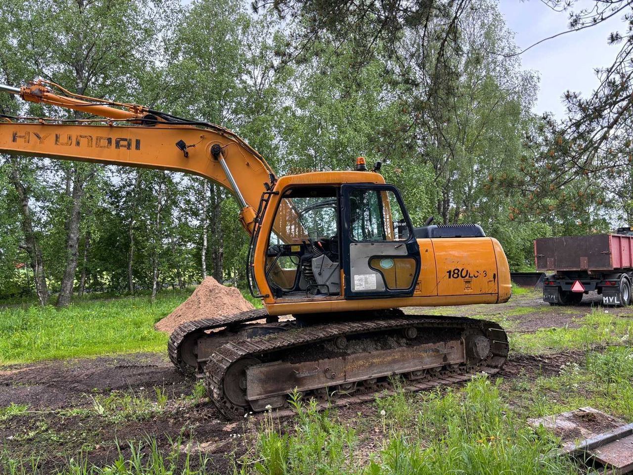 Excavadora de cadenas Crawler excavator Hyundai 180 LC-3: foto 13