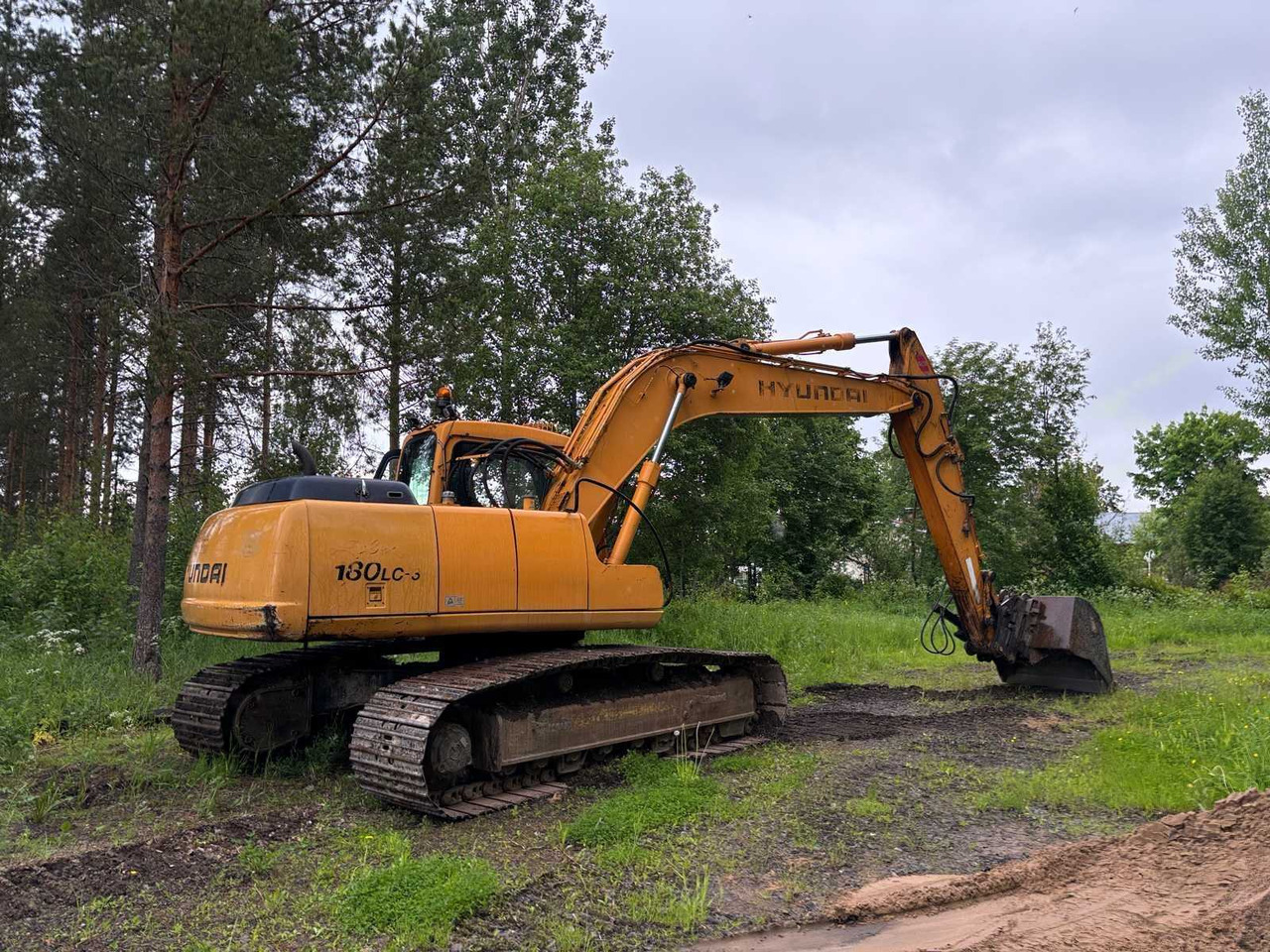 Excavadora de cadenas Crawler excavator Hyundai 180 LC-3: foto 6