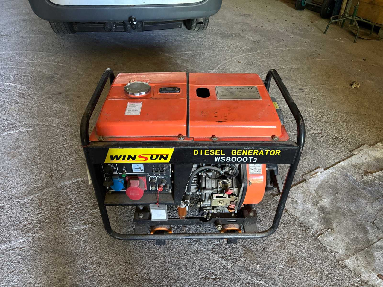 Diesel generator Winsun WS8000T3 - Generador industriale: foto 1 Diesel generator Winsun WS8000T3 - Generador industriale: foto 1