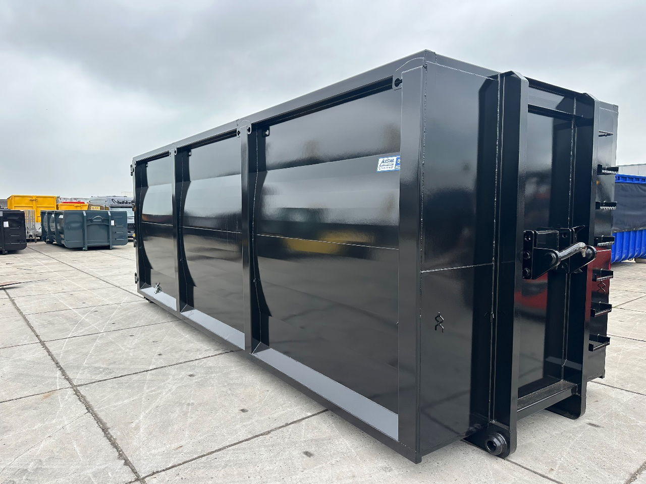 Alustahl 40 m3 hardox HB 450 containers - Contenedor de gancho: foto 2 Alustahl 40 m3 hardox HB 450 containers - Contenedor de gancho: foto 2