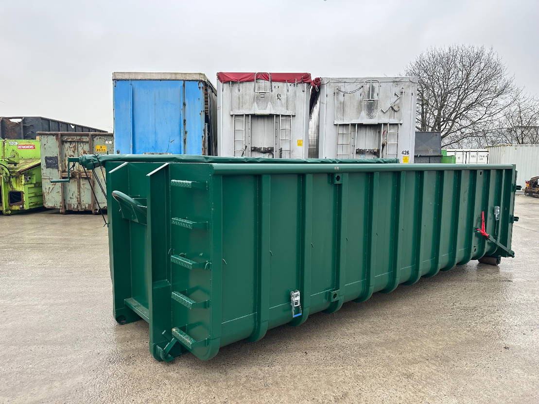 Sidalco 20 m3 slibcontainers met afdekzeil - Contenedor de gancho: foto 5 Sidalco 20 m3 slibcontainers met afdekzeil - Contenedor de gancho: foto 5