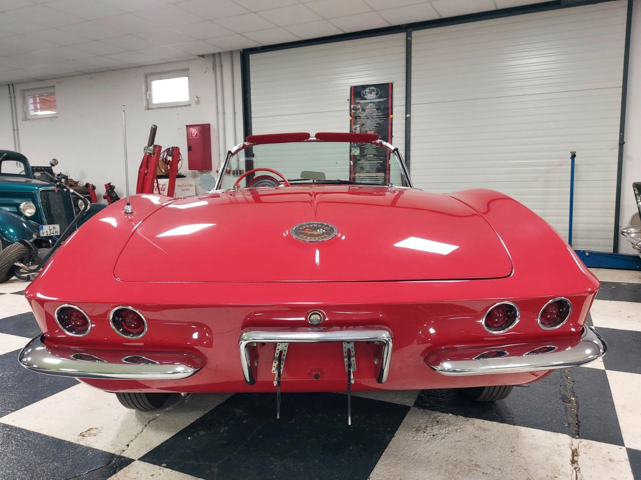 Descapotable Corvette C1 Corvette H -Zulassung: foto 12 Descapotable Corvette C1 Corvette H -Zulassung: foto 12