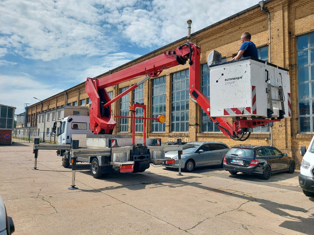 Camión con plataforma elevadora Mercedes-Benz Atego 2 4-Zyl. 4x2  RUTHMANN T270  27 METER: foto 13