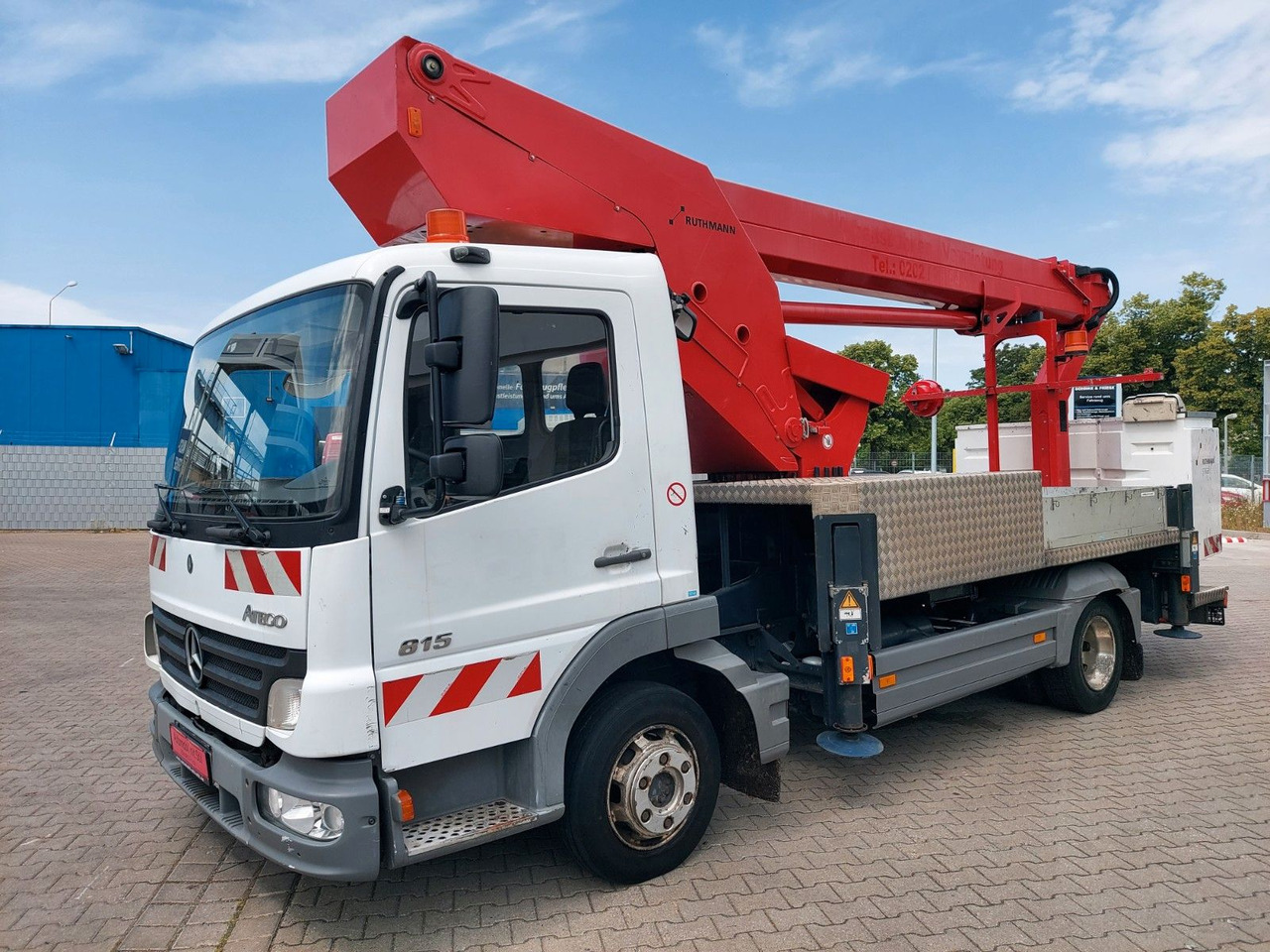 Camión con plataforma elevadora Mercedes-Benz Atego 2 4-Zyl. 4x2  RUTHMANN T270  27 METER: foto 6