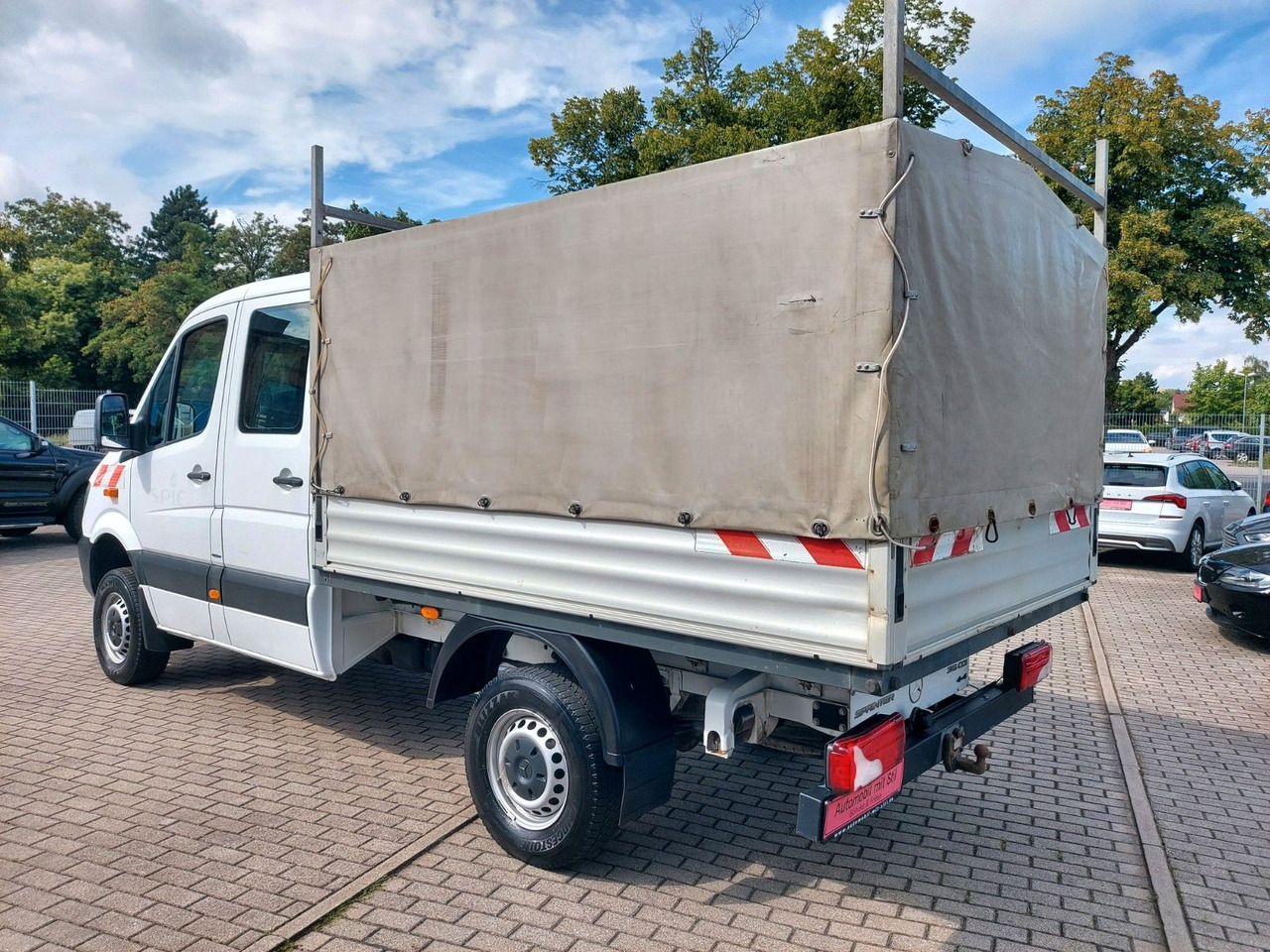 Mercedes-Benz Sprinter II Pritsche DoKa 316 4X4 Klima Standhei - Furgoneta con lona, Furgoneta combi: foto 5 Mercedes-Benz Sprinter II Pritsche DoKa 316 4X4 Klima Standhei - Furgoneta con lona, Furgoneta combi: foto 5