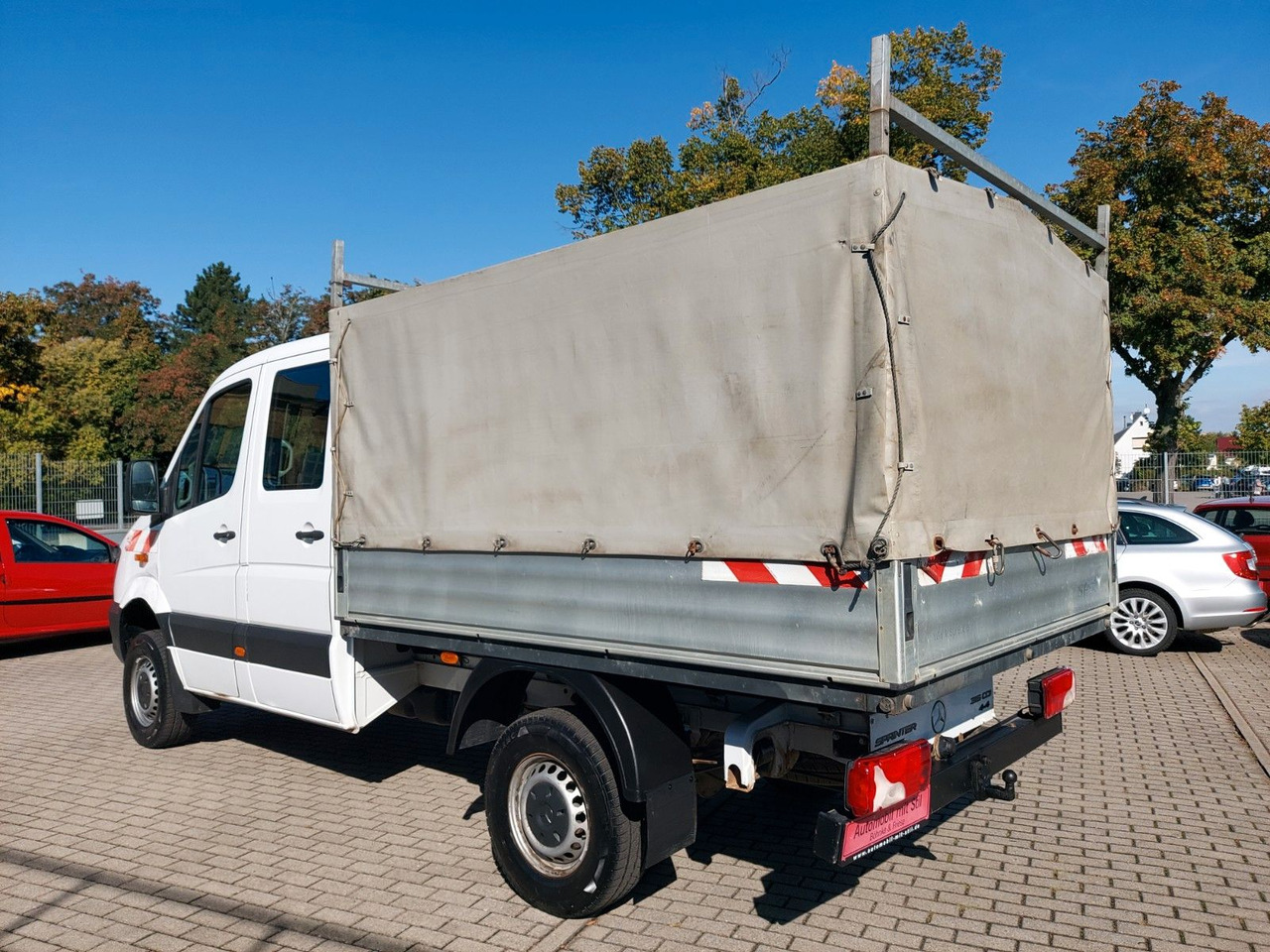 Mercedes-Benz Sprinter II Pritsche DoKa 316 CDI 4X4 Klima - Furgoneta con lona, Furgoneta combi: foto 5 Mercedes-Benz Sprinter II Pritsche DoKa 316 CDI 4X4 Klima - Furgoneta con lona, Furgoneta combi: foto 5