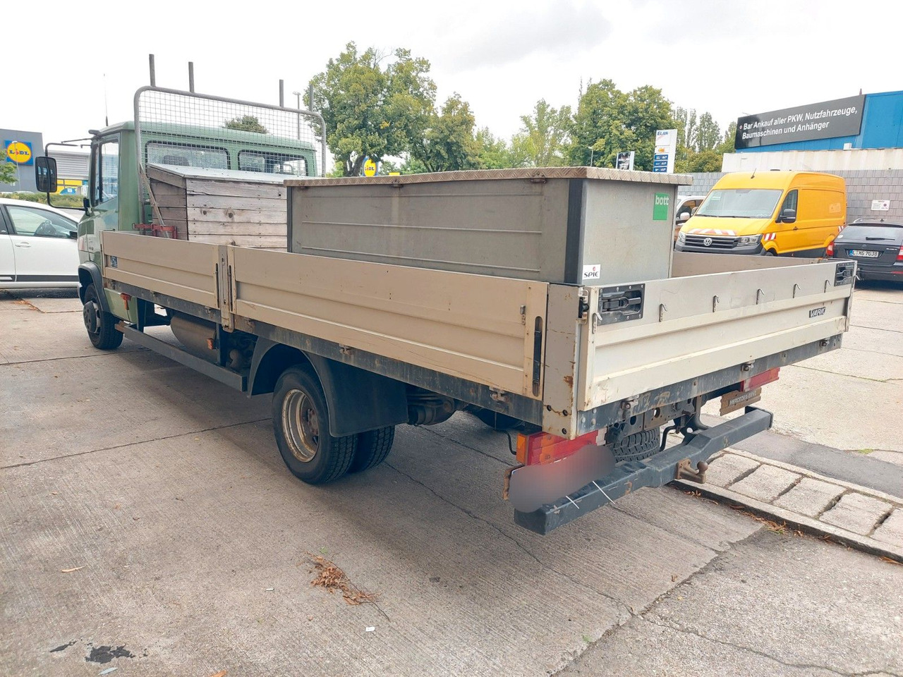 Mercedes-Benz Vario 613D Pritsche lang extralang - Furgoneta caja abierta: foto 5 Mercedes-Benz Vario 613D Pritsche lang extralang - Furgoneta caja abierta: foto 5