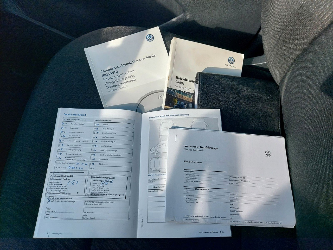 Furgoneta de pasajeros Volkswagen Caddy Nfz Kasten BMT 4Motion Navi Klima Standhei: foto 29