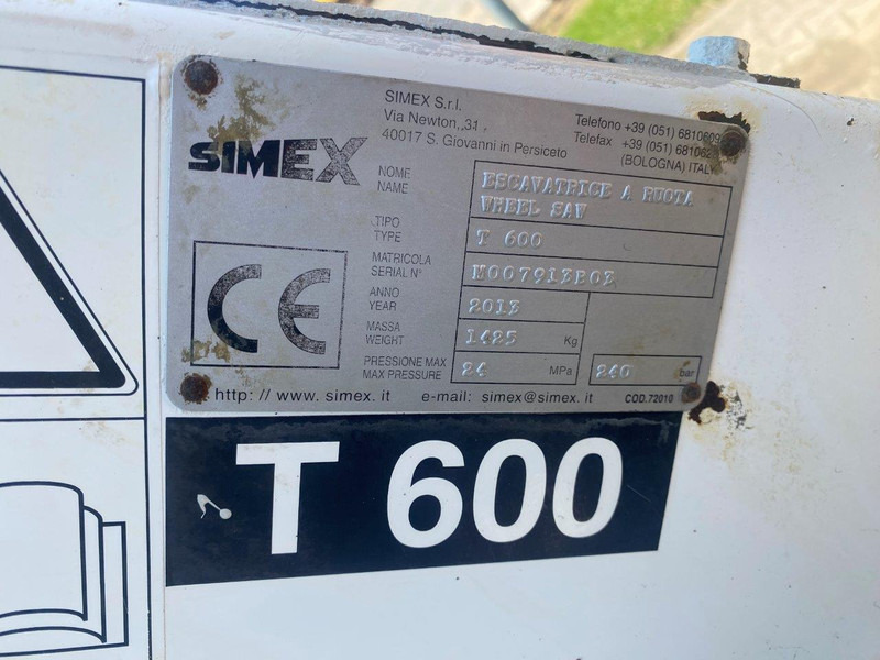 Simex T600 NVT - Construcción de carreteras: foto 5 Simex T600 NVT - Construcción de carreteras: foto 5