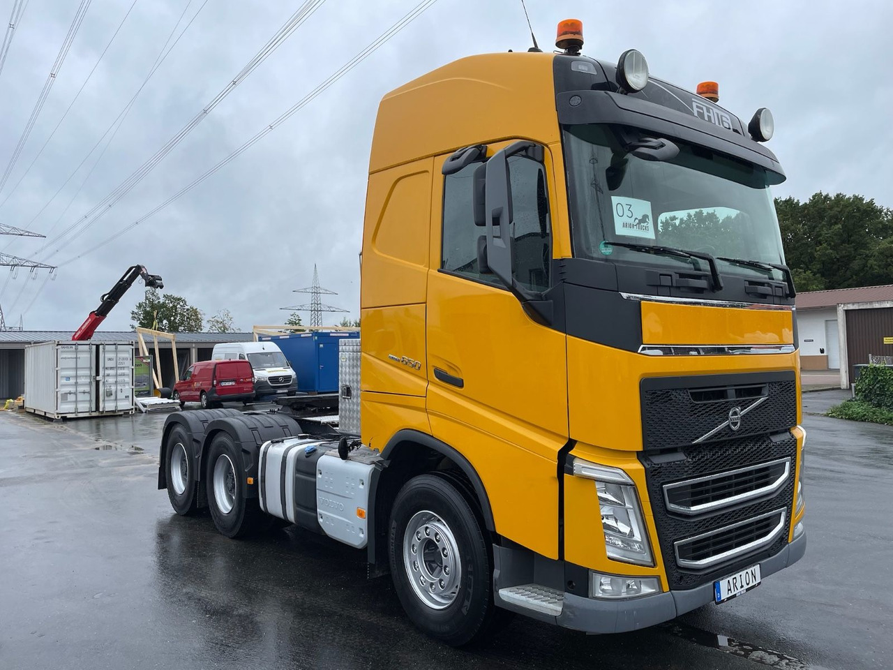 Cabeza tractora Volvo FH16 650 6x4/120t/BIG AXLE/Retarder/StandAC/EU6: foto 1