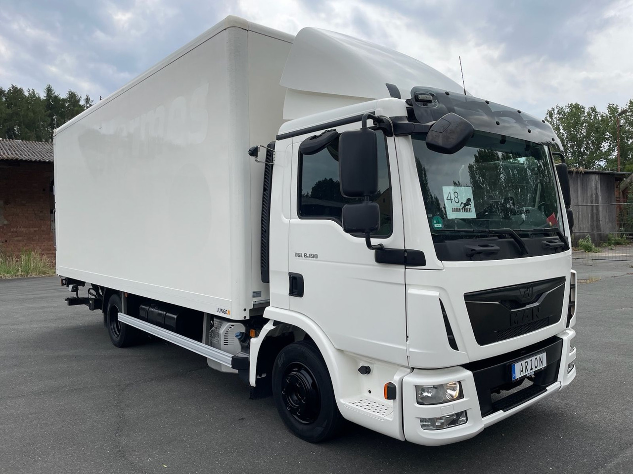 MAN TGL 8.190 4x2 BL Koffer/MIETE/MIETKAUF/LBW/EU6d - Furgoneta caja cerrada: foto 1 MAN TGL 8.190 4x2 BL Koffer/MIETE/MIETKAUF/LBW/EU6d - Furgoneta caja cerrada: foto 1