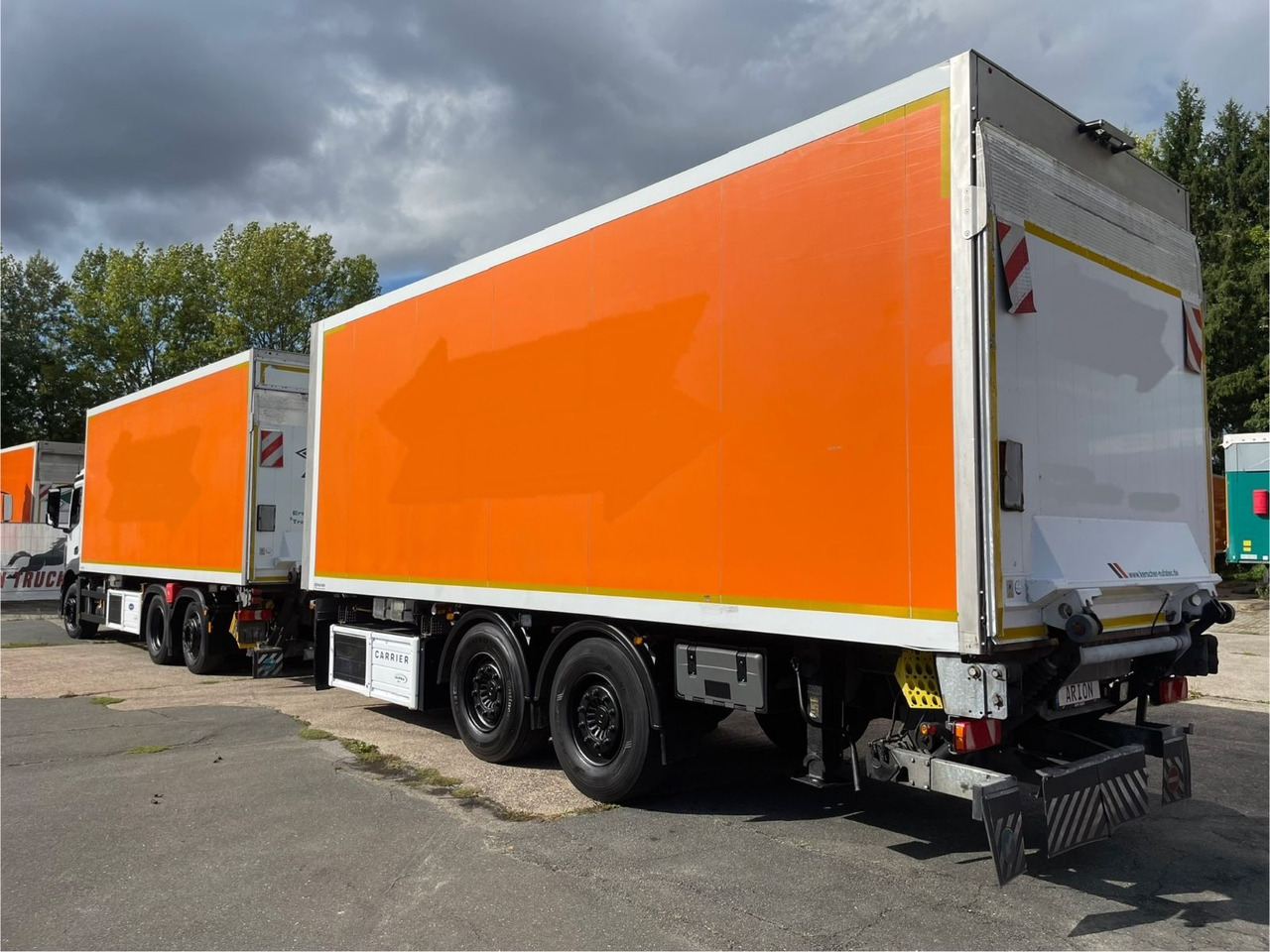 Mercedes-Benz Antos 2543 6x2 Kühlkoffer/CARRIER/KERSCHER/NLA - Camión frigorífico: foto 4 Mercedes-Benz Antos 2543 6x2 Kühlkoffer/CARRIER/KERSCHER/NLA - Camión frigorífico: foto 4